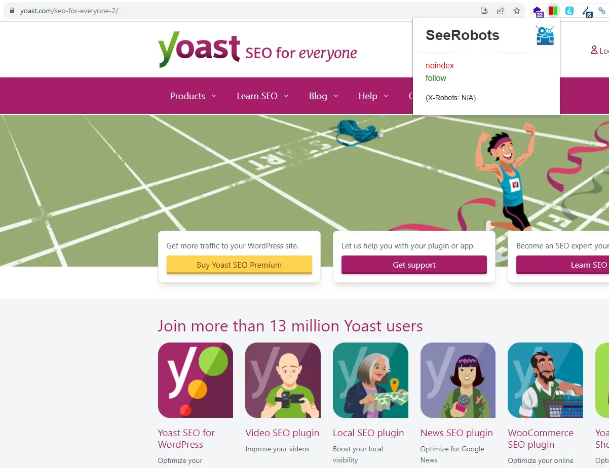 Yoast SEO probleem Yoast SEO probleem