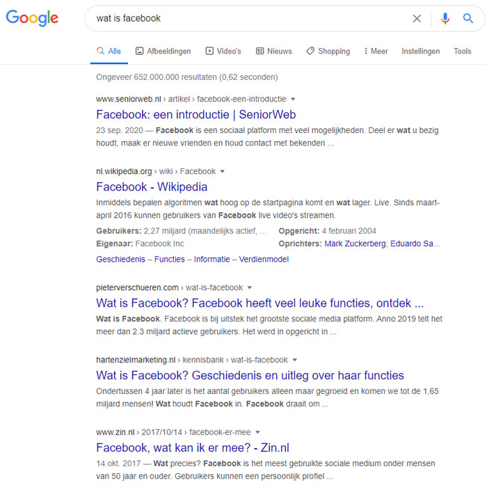 Wat is Facebook Wat is Facebook
