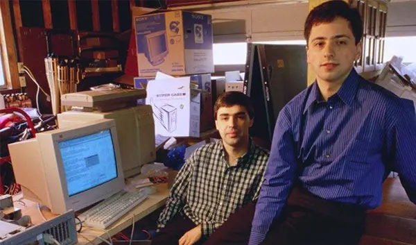 Larry Page en Sergey Brin – Oprichters van Google Larry Page en Sergey Brin - Oprichters van Google
