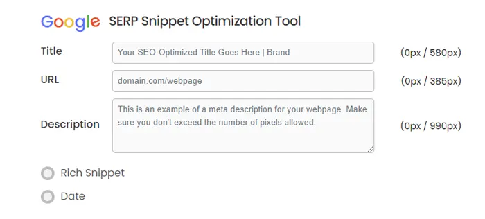 Title tag hulpmiddel Title tag hulpmiddel