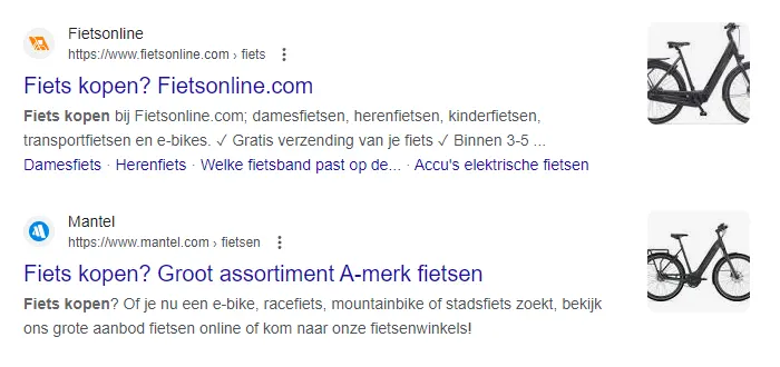 Title tag voorbeelden Title tag voorbeelden