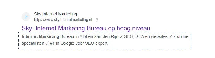 Meta description Metabeschrijving in Yoast